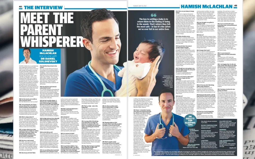 The Sunday Herald Sun – Meet The Parent Whisperer